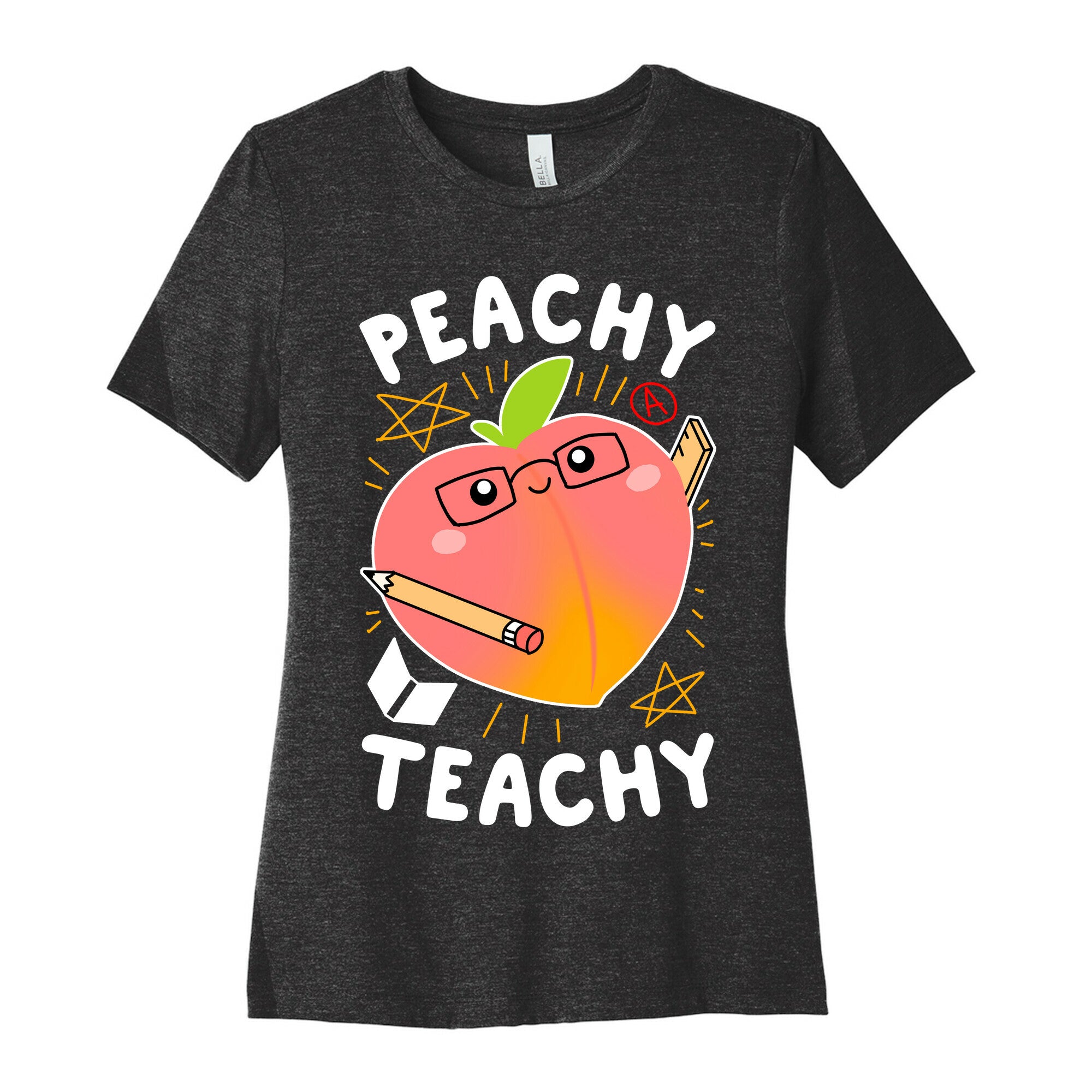 Peachy Teachy Women's Cotton Tee